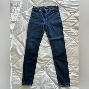 Hudson Jeans Deep Indigo Skinny Jeans
